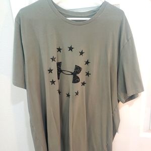 Mens XXL under armour Heatgear Tshirt Sage Green